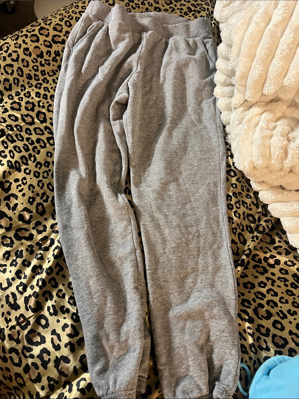 Time and Tru Gray Fleece Sweatpants